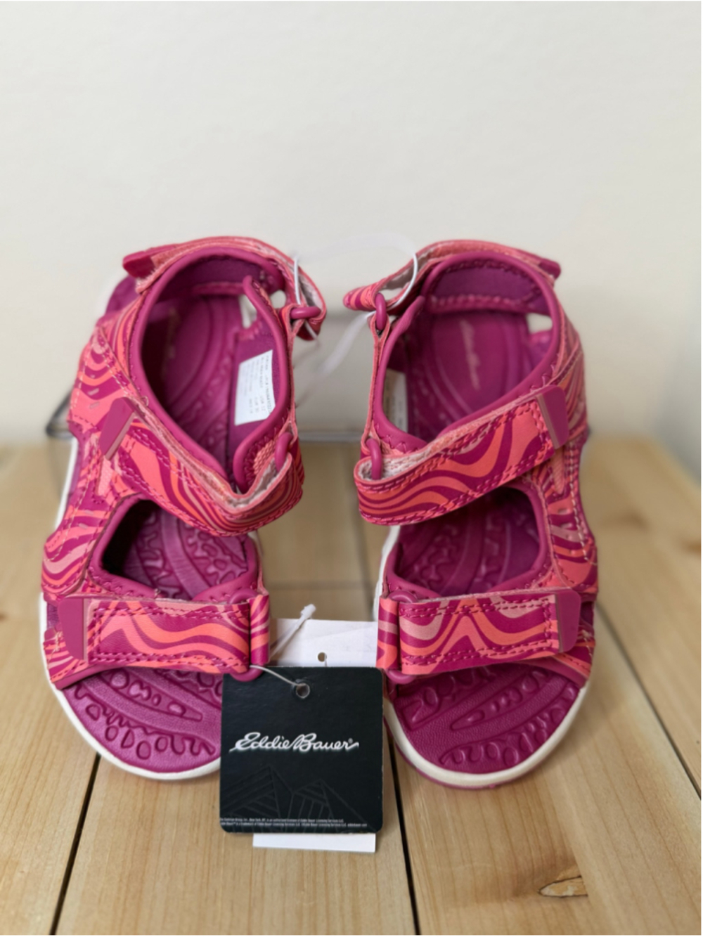 Eddie Bauer Jordan Kids Sport Sandals Pink Size 12 NWT